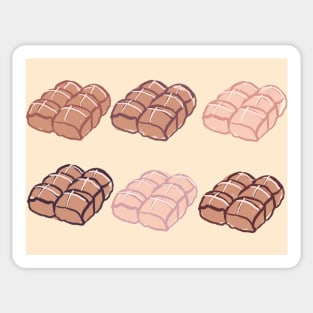 Hot Cross Buns Sticker